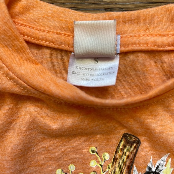 BMG Ruffle Pumpkin Top - Picture 6 of 11